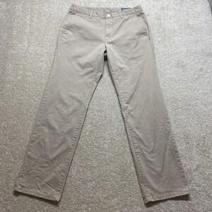 Bonobos Pants Mens 32x30 Khaki Beige Stretch Chino Classic Straight Cotton Blend